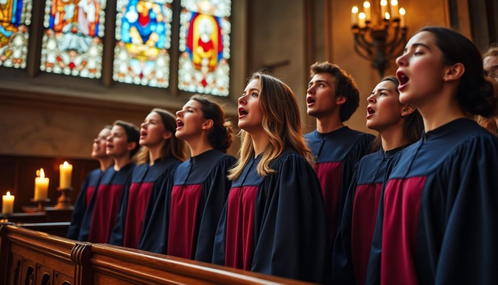découvrez comment des artistes célèbres ont lancé leur carrière musicale au sein des chœurs d'églises, où la magie des voix sacrées a façonné leur talent unique.