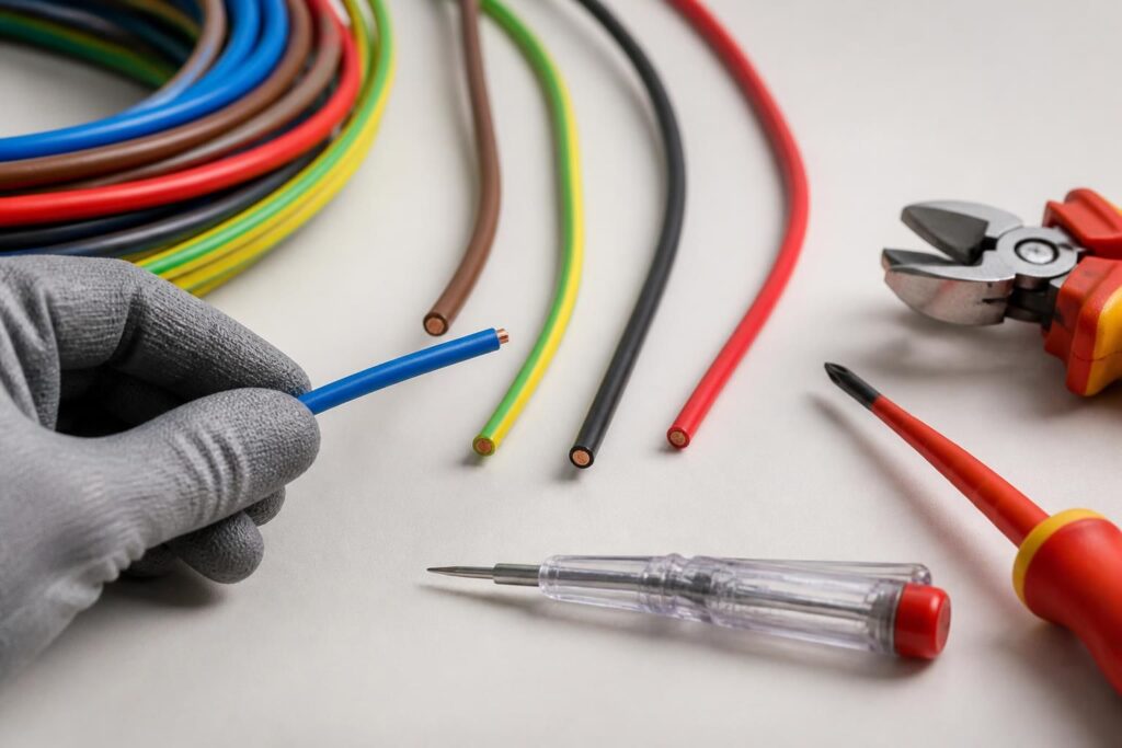 découvrez la signification des couleurs des fils électriques et apprenez à reconnaître leurs codes essentiels pour assurer sécurité et conformité dans vos installations électriques.