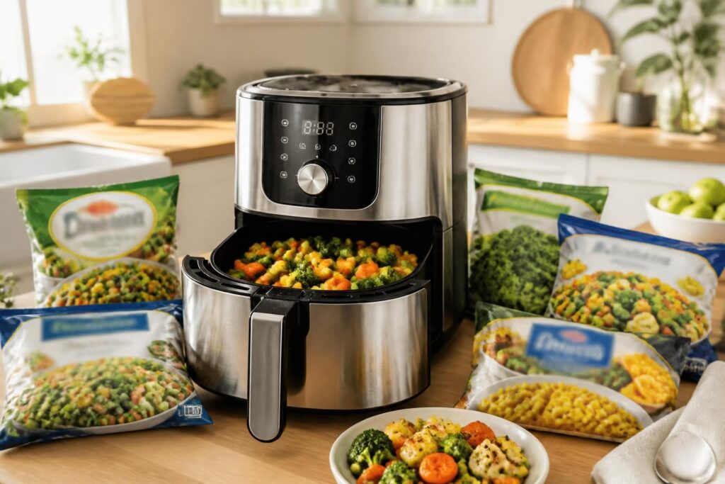 découvrez comment cuire parfaitement vos légumes surgelés à l'airfryer, retrouvez les avis d'experts et les meilleures marques pour un repas sain et rapide.