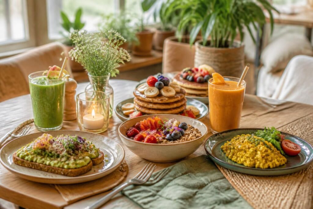 découvrez nos recettes savoureuses et nos adresses incontournables pour un brunch végétarien gourmand, sain et sans viande. parfait pour un repas convivial et équilibré.