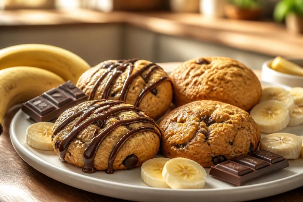 découvrez nos recettes gourmandes de cookioches à la banane, délicieuses avec ou sans chocolat, pour un dessert ou goûter savoureux et facile à préparer.