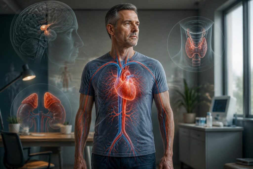 découvrez les causes de l'hypertension hormonale et ses spécificités chez l'homme, ainsi que les facteurs de risque et les solutions adaptées.