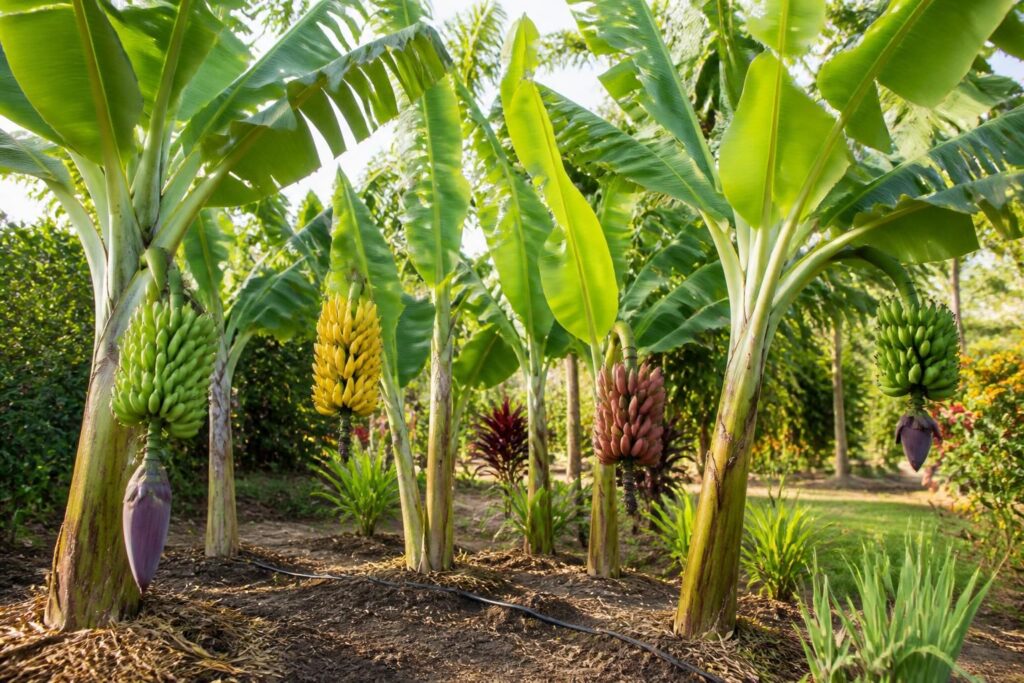 découvrez les différentes variétés de bananier musa, apprenez comment les cultiver en extérieur et obtenez des conseils pratiques pour leur entretien afin de réussir leur culture dans votre jardin.