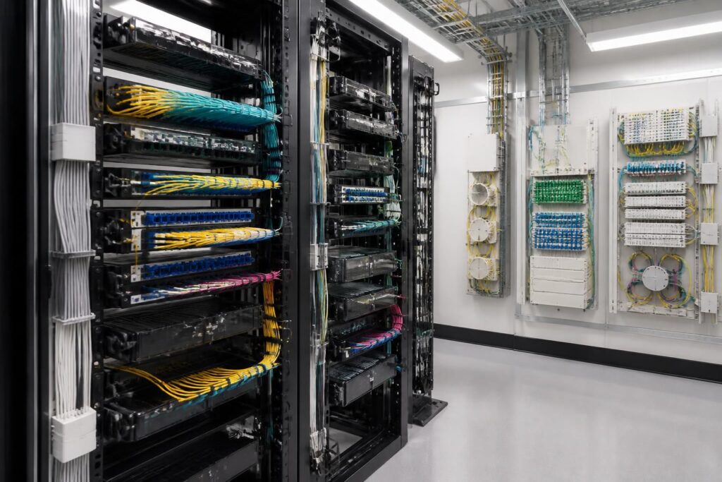 découvrez le rôle essentiel de la chambre de tirage fibre optique, les différents types existants et les distances à respecter pour une installation optimale.