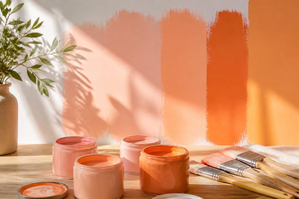 découvrez comment choisir entre la couleur corail pastel et l'orange pour trouver la teinte idéale qui sublimera votre peinture et apportera chaleur et élégance à votre intérieur.