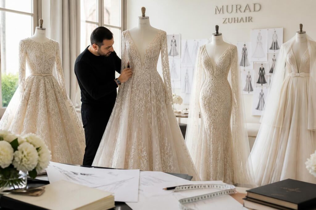 découvrez l’univers élégant et unique de murad zuhair, designer expert en robes de mariage et haute couture, alliant tradition et modernité pour sublimer chaque moment d’exception.