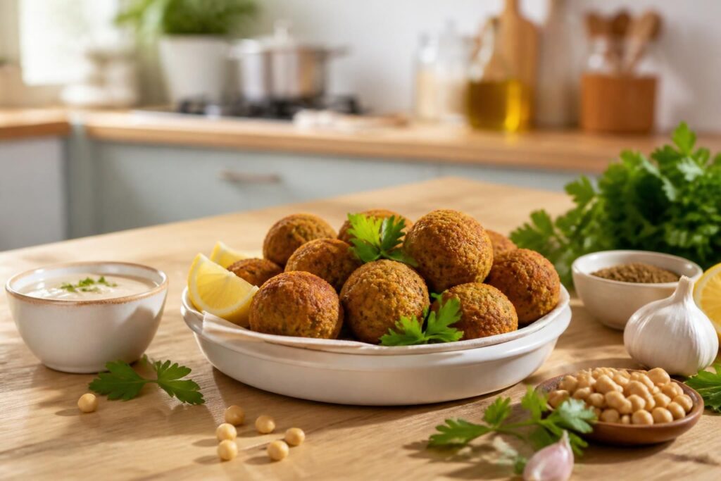 découvrez notre recette facile pour préparer des falafels libanais croustillants et savoureux, cuits au four ou à l'air fryer. parfait pour un repas sain et gourmand !