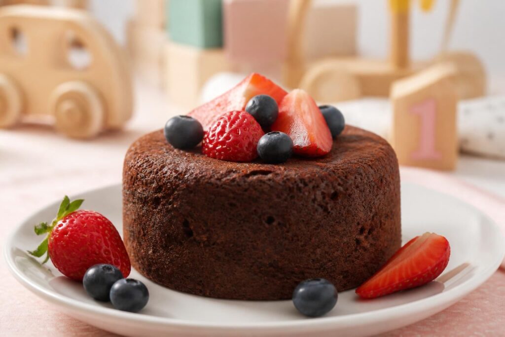 découvrez des recettes moelleuses et adaptées de gâteau au chocolat pour bébé de 1 an, sans sucre ajouté, pour un premier anniversaire gourmand et sain.
