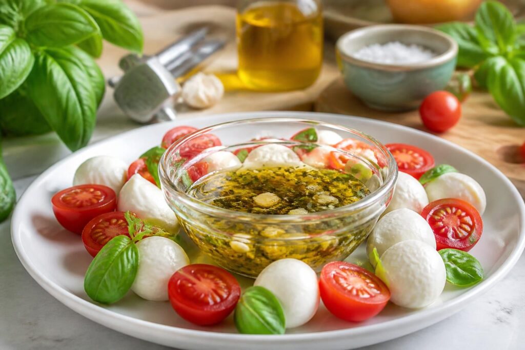 découvrez des recettes savoureuses de vinaigrettes parfaites pour sublimer votre salade de tomates cerises et mozzarella. faciles et rapides à préparer pour un repas frais et gourmand.