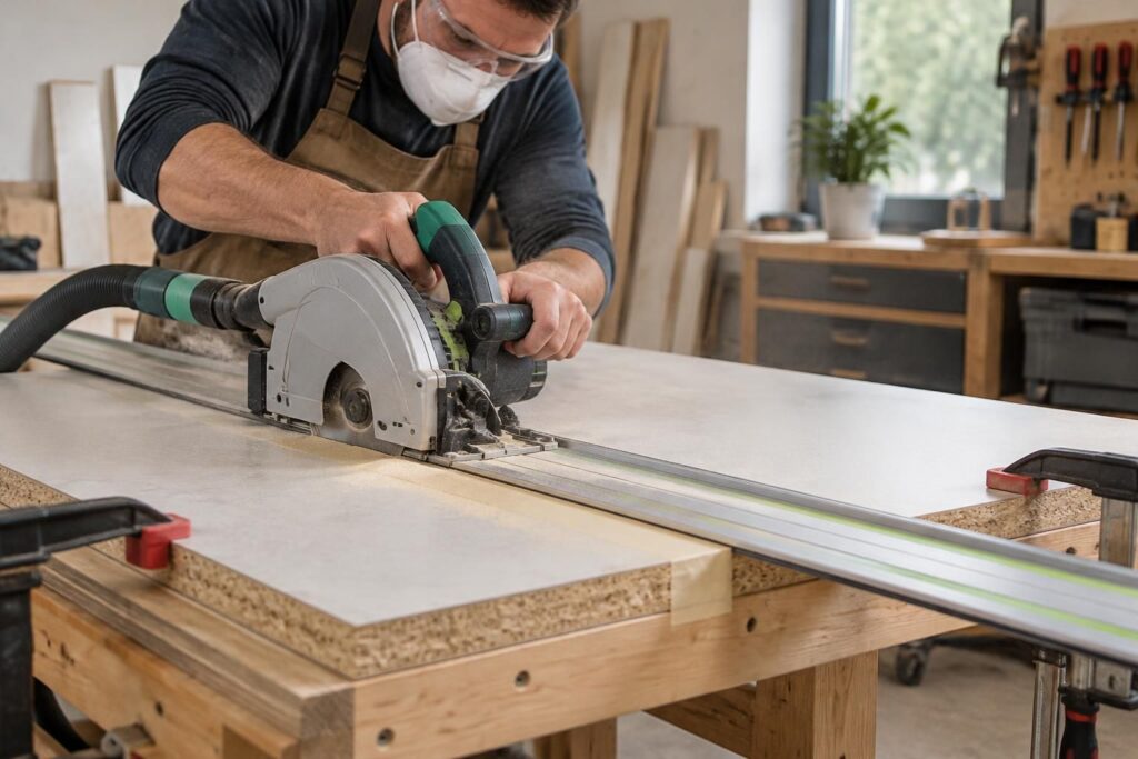 découvrez les techniques et les outils adaptés pour couper un plan de travail stratifié proprement, sans éclats, et obtenir une finition nette.