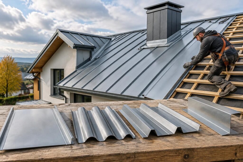 découvrez les types de profilés en zinc pour toiture, leurs usages et nos conseils pour réussir leur installation durable et étanche.